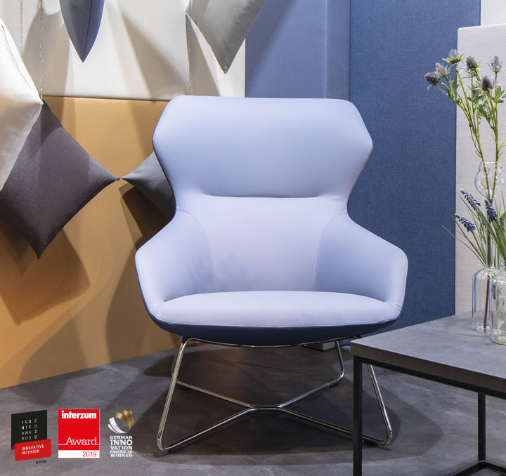 skai® Pureto ES – Para zonas de asiento, muebles de asiento y elementos de diseño interior